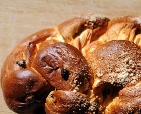Challah Bread with Raisins Recipe
